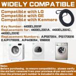 2-Pack Dryer Drum Belt for LG and Kenmore