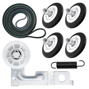 LG Kenmore Dryer Roller Kit with Belt and Pulley