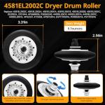 LG Kenmore Dryer Roller Repair Kit and Parts