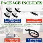 LG Dryer Drum Roller Repair Kit with Belt