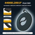 LG Kenmore Dryer Roller Kit with Belt and Pulley