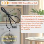 4400EL2001D Dryer Drum Belt for Kenmore/LG