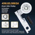 LG Kenmore Dryer Roller Kit with Belt and Pulley