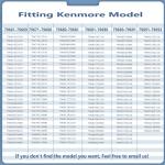 LG Kenmore Dryer Rollers Kit with Belt and Pulley