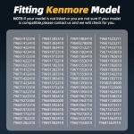 LG Kenmore Dryer Roller Kit with Belt and Pulley