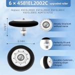 LG Dryer Drum Roller Replacement for DLEX Models