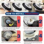 Dryer Roller Repair Kit with Belt and Pulley