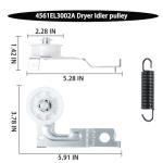 LG and Kenmore Dryer Roller Kit Replacement