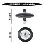 LG and Kenmore Dryer Roller Kit Replacement