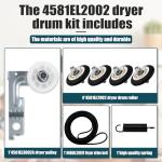 LG Kenmore Dryer Roller Repair Kit with Belt
