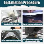 LG Kenmore Dryer Roller Repair Kit with Belt