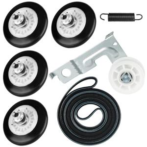 Kenmore LG Dryer Repair Kit with Rollers, Belt, Pulley