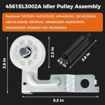 Kenmore LG Dryer Repair Kit with Rollers, Belt, Pulley