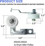 LG Dryer Belt Idler Pulley Roller Replacement