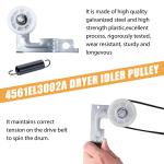 LG Kenmore Dryer Repair Kit with Rollers