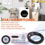 LG Dryer Drum Roller Belt Idler Pulley Parts