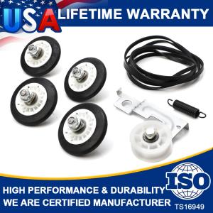 LG Kenmore Dryer Repair Kit: Roller, Belt, Pulley
