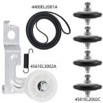LG Kenmore Dryer Repair Kit: Roller, Belt, Pulley