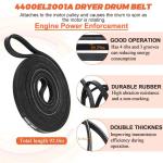 LG Kenmore Dryer Repair Kit: Roller, Belt, Pulley