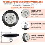 LG Kenmore Dryer Repair Kit: Roller, Belt, Pulley