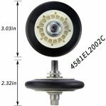 LG Kenmore Dryer Repair Kit: Roller, Belt, Pulley