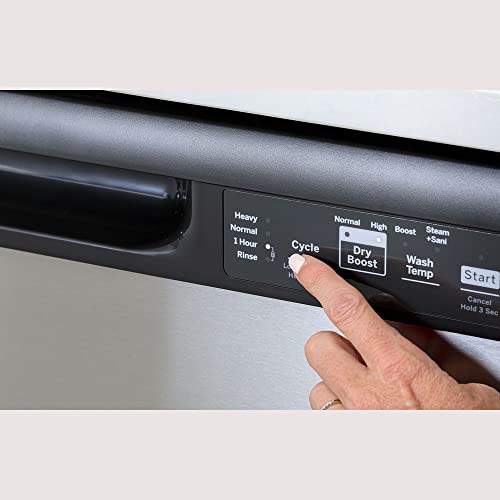 GE 24" Front Control Stainless Steel Dishwasher