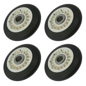 4 Pack Dryer Drum Rollers for LG Dryers
