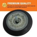 HZYUHMIG Dryer Drum Roller Assembly for LG