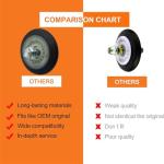 HZYUHMIG Dryer Drum Roller Assembly for LG