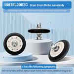 LG Kenmore Dryer Repair Kit with Drum Roller