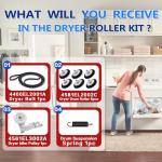 Dryer Rollers Kit Compatible with LG Models
