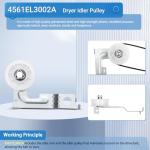 LG Kenmore Dryer Repair Kit with Drum Roller