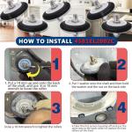 Dryer Rollers Kit Compatible with LG Models