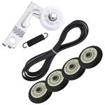 LG Kenmore Dryer Repair Kit with Rollers, Belt, Pulley