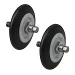 LG Dryer Drum Roller Assembly Replacement - 2 Pack
