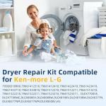 LG Kenmore Dryer Repair Kit with Rollers and Belt