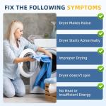 LG Kenmore Dryer Repair Kit with Rollers and Belt