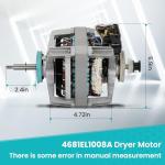 LG & Kenmore Dryer Motor Assembly Replacement 4681EL1008A