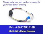 LG Washer Multi-Wire Motor Harness XCZZ 6877ER1016B