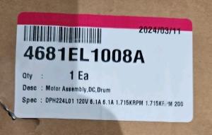 LG Kenmore Dryer Drive Motor Replacement 4681EL1008A