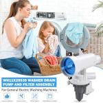 GE Washer Drain Pump and Filter Assembly Replacement