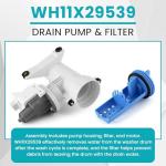 GE Front Load Washer Drain Pump and Filter Replacement