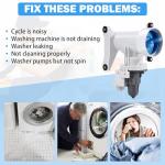 GE Washer Drain Pump and Filter Assembly Replacement