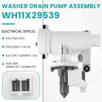 GE Front Load Washer Drain Pump and Filter Replacement