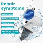 GE Front Load Washer Drain Pump and Filter Replacement