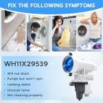 WH11X29539 Washer Drain Pump Filter Assembly