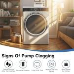 LEYURISE Washer Drain Pump Filter for GE Models