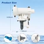 GE Washer Drain Pump Assembly & Filter