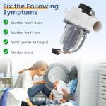 Washer Drain Pump & Motor Assembly for G-E Washers