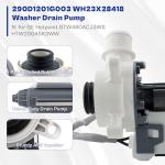 Hotpoint GE Washer Drain Pump Motor Replacement